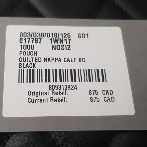 Balenciaga Black Touch Quilted Leather Clutch Bag - Picture 5 of 10